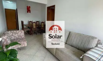 Apartamento com 2 dormitórios para alugar, 82 m² por R$ 2.700,00/mês - Jardim Eulália - Taubaté/SP