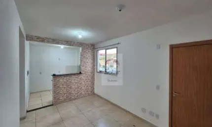 Apartamento com 2 dormitórios para alugar, 45 m² por R$ 1.250,36/mês - Jardim Gurilândia - Taubaté/SP