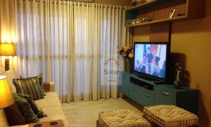 Apartamento com 3 dormitórios para alugar, 114 m² por R$ 4.705,26/mês - Jardim das Nações - Taubaté/SP