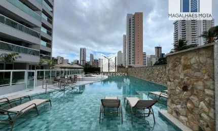 Apartamento Artiz Meireles com 4 dormitórios à venda, 188 m² por R$ 2.350.000 - Meireles - Fortaleza/CE