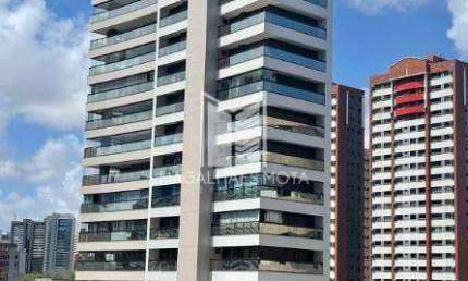 Apartamento no Abelardo Pompeu com 4 dormitórios à venda, 210 m² por R$ 3.200.000 - Meireles - Fortaleza/CE