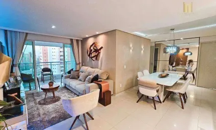 Apartamento com 3 dormitórios à venda, 118 m² por r$ 1.350.000,00 - aldeota - fortaleza/ce