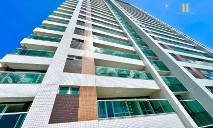 Apartamento Andar Alto no Meet com 3 dormitórios à venda, 117 m² por R$ 1.350.000 - Aldeota - Fortaleza/CE