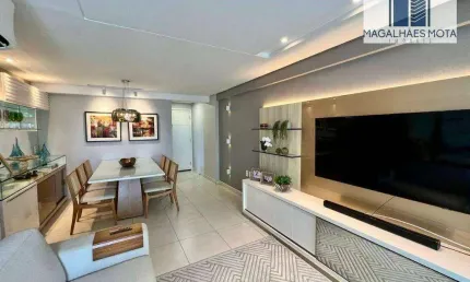 Apartamento Amazonas com 3 dormitórios à venda, 95 m² por R$ 890.000 - Aldeota - Fortaleza/CE