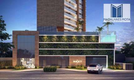 Apartamento No NEXT Coronel Linhares com 1 dormitório à venda, 38 m² por R$ 594.000 - Aldeota - Fortaleza/CE