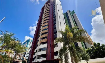 Apartamento com 3 dormitórios à venda, 130 m² por R$ 840.000,00 - Meireles - Fortaleza/CE