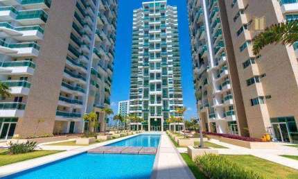 Apartamento com 3 dormitórios à venda, 82 m² por R$ 725.000,00 - Guararapes - Fortaleza/CE
