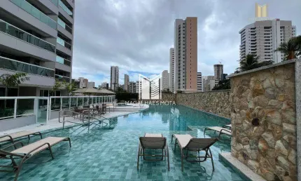 Apartamento Artiz com 4 dormitórios à venda, 188 m² por R$ 2.350.000 - Meireles - Fortaleza/CE