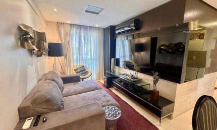 Apartamento com 2 dormitórios à venda, 87 m² por R$ 859.000,00 - Meireles - Fortaleza/CE