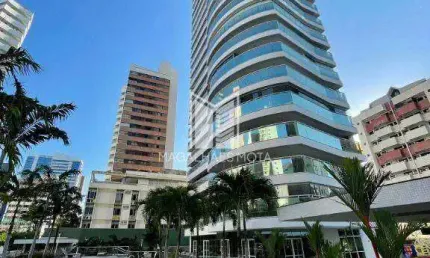 Apartamento com 4 dormitórios à venda, 332 m² por r$ 4.200.000,00 - meireles - fortaleza/ce