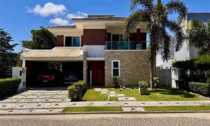 Casa Jardins de Ibiza com 4 dormitórios à venda, 320 m² por R$ 1.990.000 - Condomínio Horizontal Jardins Ibiza - Eusébio/CE