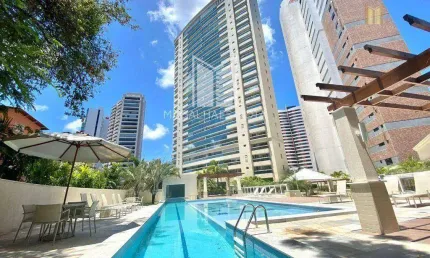Apartamento Unico com 3 dormitórios à venda, 217 m² por R$ 2.300.000 - Cocó - Fortaleza/CE
