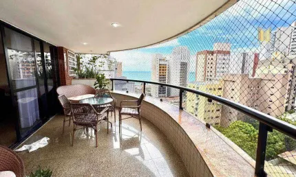 Apartamento com 4 dormitórios à venda, 306 m² por R$ 1.890.000,00 - Meireles - Fortaleza/CE