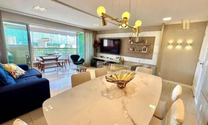 Apartamento VIA VENETO com 3 dormitórios à venda, 130 m² por R$ 1.450.000 - Fátima - Fortaleza/CE