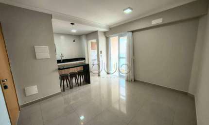 Apartamento com 1 dormitório para alugar, 54 m² por R$ 2.617,92/mês - Centro - Piracicaba/SP