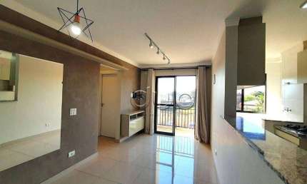 Apartamento com 2 dormitórios para alugar, 58 m² por R$ 2.047,00/mês - Dois Córregos - Piracicaba/SP