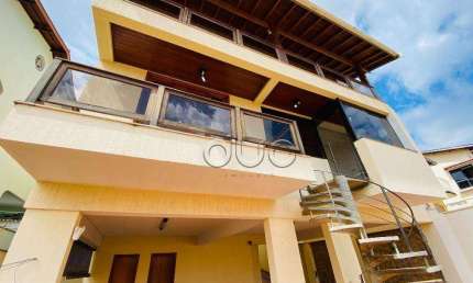 Casa com 3 dormitórios, 345 m² - venda por R$ 1.100.000,00 ou aluguel por R$ 6.780,00/mês - Chácara Nazaré - Piracicaba/SP