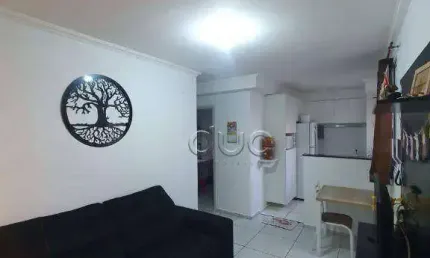 Apartamento com 2 dormitórios à venda, 46 m² por r$ 170.000,00 - monte líbano - piracicaba/sp