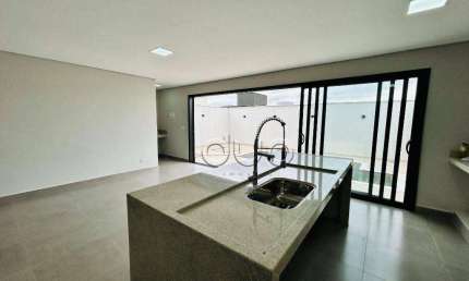 Casa com 3 dormitórios à venda, 204 m² por R$ 1.390.000,00 - Ondas - Condomínio Soleil - Piracicaba/SP