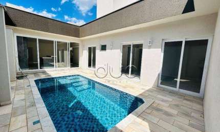 Casa com 3 dormitórios à venda, 160 m² por R$ 1.050.000,00 - Ondas - Condomínio Soleil - Piracicaba/SP