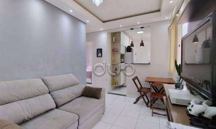 Apartamento com 2 dormitórios à venda, 46 m² por R$ 170.000,00 - Dois Córregos - Piracicaba/SP