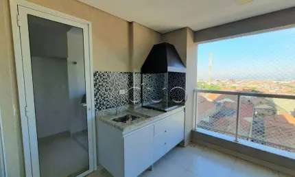 Apartamento com 3 dormitórios para alugar, 86 m² por R$ 3.735,00/mês - Paulicéia - Piracicaba/SP
