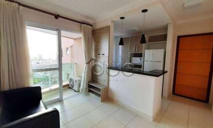 Apartamento com 1 dormitório para alugar, 37 m² por R$ 2.437,31/mês - Vila Independência - Piracicaba/SP