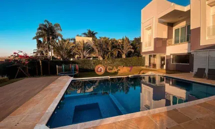 Casa com 4 suítes - condomínio lago azul - araçoiaba da serra/sp
