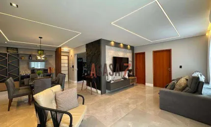 Apartamento com 3 dormitórios à venda, 180 m² por r$ 1.540.000,00 - parque campolim - sorocaba/sp