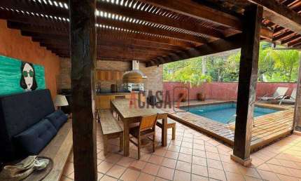 Casa com 3 quartos - Praia de Santiago - São Sebastião/SP