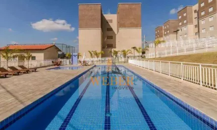Apartamento com 2 dormitórios à venda, 50 m² por r$ 244.000,00 - jardim petrópolis - cotia/sp