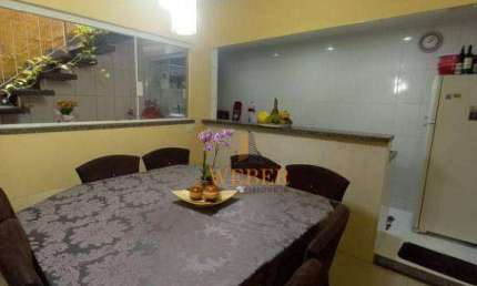 Sobrado com 3 dormitórios à venda, 102 m² por R$ 400.000,00 - Vila da Oportunidade - Carapicuíba/SP