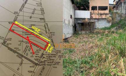 Terreno à venda, 125 m² por R$ 334.000,00 - Vila Boa Vista - Barueri/SP