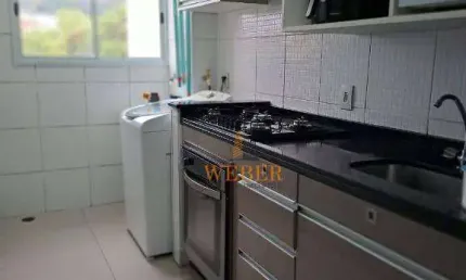 Apartamento com 2 dormitórios à venda, 46 m² por R$ 199.000,00 - Vila Santo Antônio do Portão - Cotia/SP