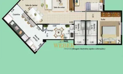 Apartamento com 2 quartos à venda na Estrada São Judas, Parque Esplanada do Embu, Embu das Artes