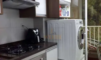 Apartamento com 2 dormitórios à venda, 49 m² por R$ 295.000,00 - Granja Clotilde - Cotia/SP