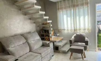 Sobrado com 2 dormitórios à venda, 80 m² por R$ 390.000,00 - Chácara Ondas Verdes - Cotia/SP