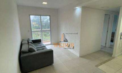 Apartamento com 2 dormitórios, 48 m² - venda por R$ 240.000,00 ou aluguel por R$ 2.051,92/mês - Roselandia - Cotia/SP