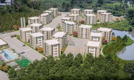 Apartamento com 2 dormitórios para alugar, 48 m² por R$ 2.401,00/mês - Vila Monte Serrat - Cotia/SP