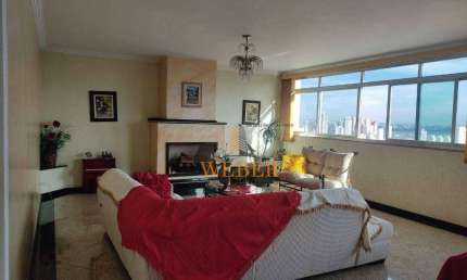 Apartamento com 4 dormitórios e 5 banheiros à venda, 368 m² por R$ 2.000.000 - Mooca - São Paulo/SP