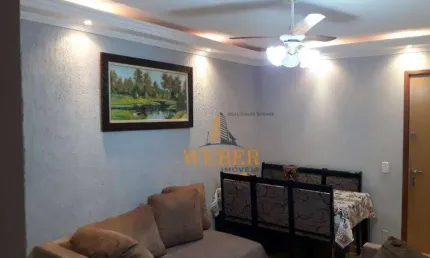 Apartamento com 2 dormitórios à venda, 47 m² por r$ 200.000,00 - jardim ísis - cotia/sp