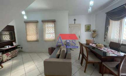 Sobrado com 3 dormitórios à venda, 126 m² por R$ 500.000,00 - Vila Nova - Cubatão/SP