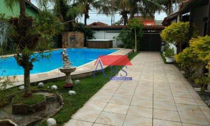 Casa, 506 m² - venda por R$ 1.500.000,00 ou aluguel por R$ 10.620,00/mês - Maracanã - Praia Grande/SP