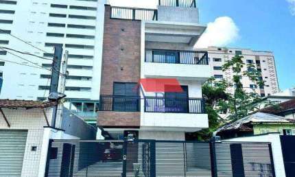 Sobrado com 2 dormitórios à venda, 116 m² por R$ 719.000,00 - Marapé - Santos/SP
