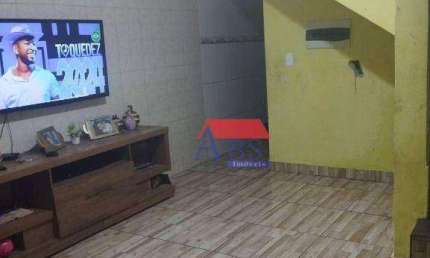 Sobrado com 2 dormitórios à venda, 95 m² por R$ 140.000,00 - Jardim Nova República - Cubatão/SP