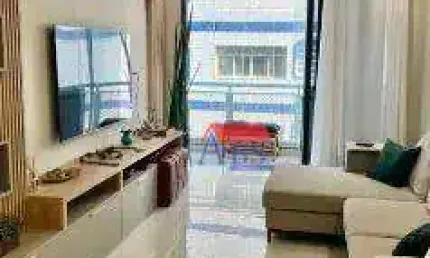 Apartamento com 3 dormitórios à venda, 120 m² por R$ 860.000,00 - Tupi - Praia Grande/SP