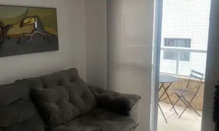 Apartamento com 2 dormitórios à venda, 55 m² por R$ 450.000 - Caiçara - Praia Grande/SP