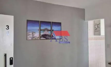 Apartamento com 1 dormitório à venda, 45 m² por R$ 255.000,00 - Vila Guilhermina - Praia Grande/SP