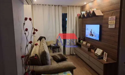 Apartamento com 2 dormitórios à venda, 57 m² por r$ 345.000,00 - marapé - santos/sp