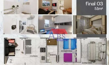 Apartamento bem localizado. Aceita FGTS, financiamento e Minha Casa Minha Vida.